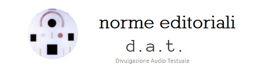 norme editoriali dat